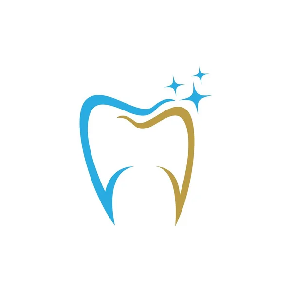 Diseño Ilustración Vectores Plantilla Icono Logotipo Dental — Vector de stock