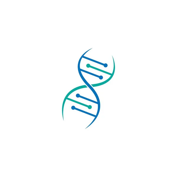 Dna Genetische Zeichen Logo Symbol Design Vektor Illustration — Stockvektor