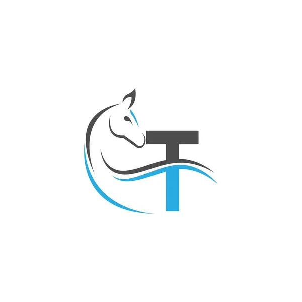 Çizim Vektörlü Harfi Simgesi Logosu — Stok Vektör