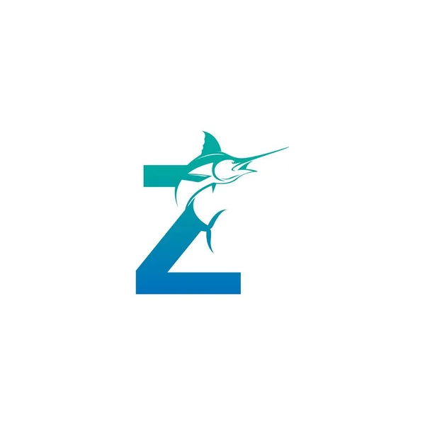 Kirjain Logo Kuvake Kala Suunnittelu Symboli Malli Vektori — vektorikuva