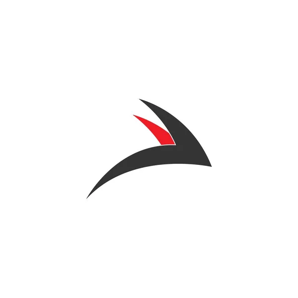 Swift Kuş logo şablon vektörünün Basit Tasarımı