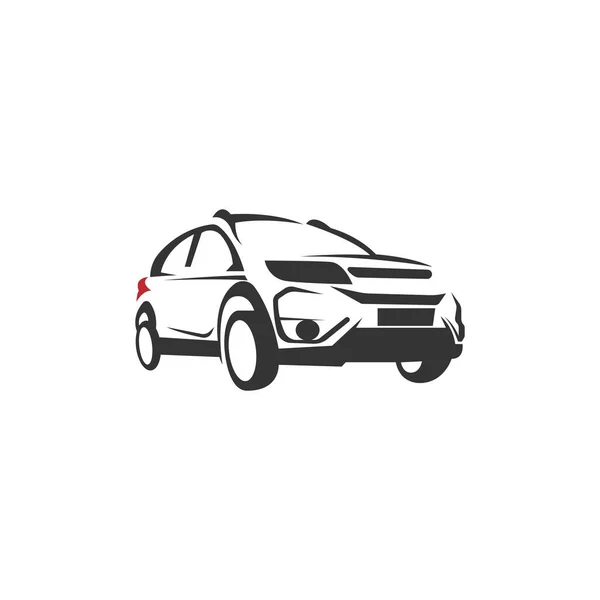 Auto Ikone Logo Design Konzept Illustration Vektor — Stockvektor