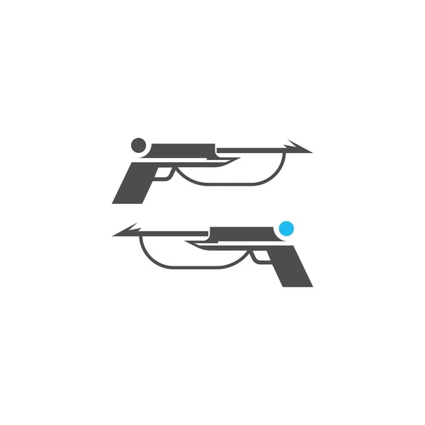 Sporu Simgesi Logo Tasarımı Vektör Şablonu Çizimi — Stok Vektör