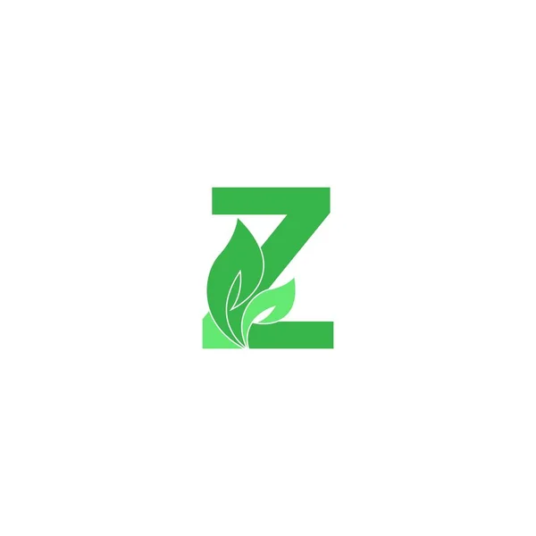 List Logo Ikona Projekt Wektor Koncepcji — Wektor stockowy