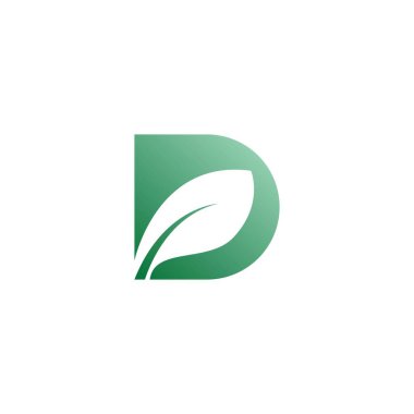 Letter D logo icon design concept illustrtation