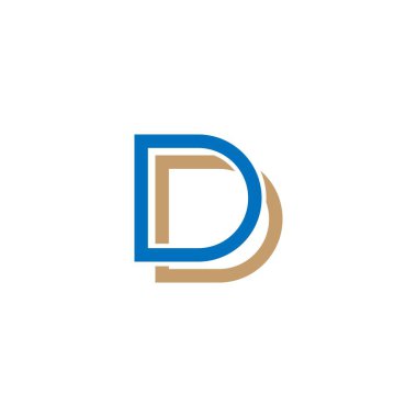 Letter D logo icon design concept illustrtation