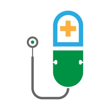 Eczane logosu tasarımı çizimi çizimi