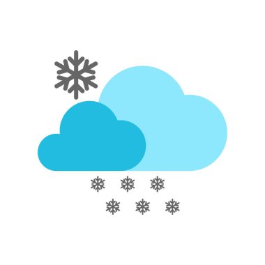 Wheather simge tasarımı illüstrasyonu