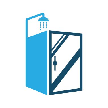 Küvet logosu tasarım illüstrasyonu