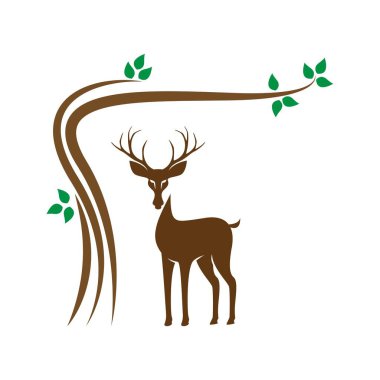 Geyik logosu tasarım resmi