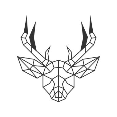 Geyik logosu tasarım resmi