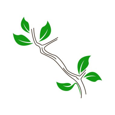 Şube logosu tasarım illüstrasyonu