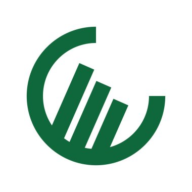 Vergilendirme logosu tasarım illüstrasyonu