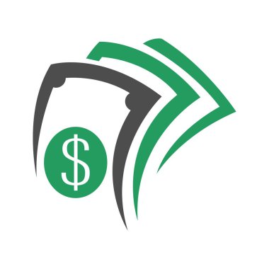 Vergilendirme logosu tasarım illüstrasyonu