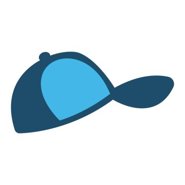 Şapka logo tasarım şablonu