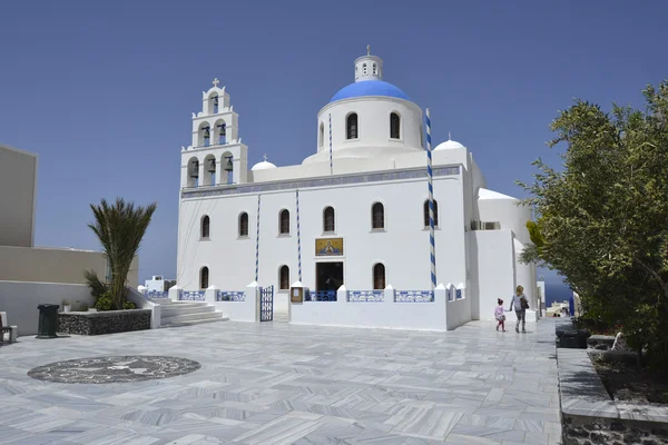 Chapel Oia Santorini — Stock Photo, Image