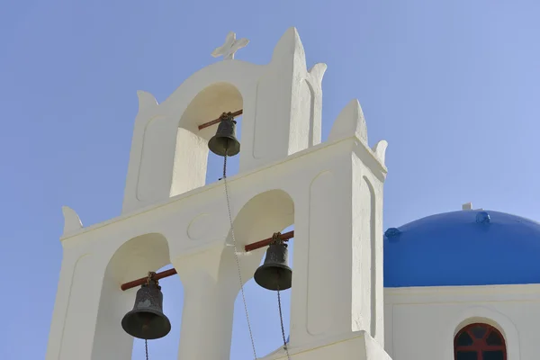 Cappella Oia Santorini — Foto Stock