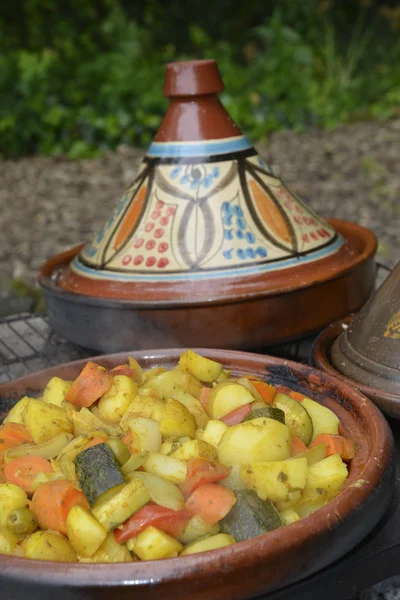 Taze tajine yemek — Stok fotoğraf