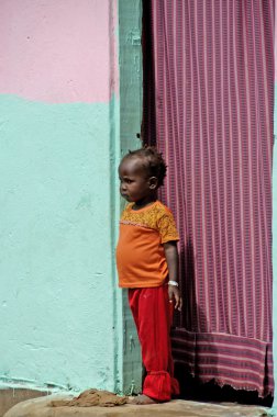 Kimliği belirsiz çocuk, Uganda Afrika