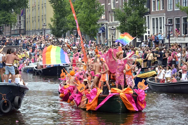 GayPride 2014 Amsterdam — Foto de Stock