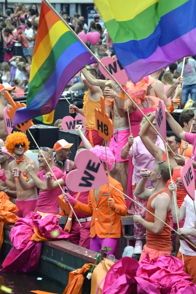 Gaypride 2014 Амстердам — стоковое фото