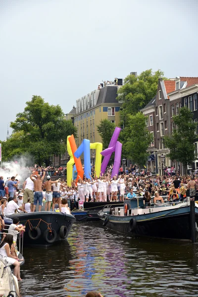 Gaypride 2014 Amsterdam — Stockfoto