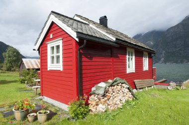 Kırmızı ev Norveç