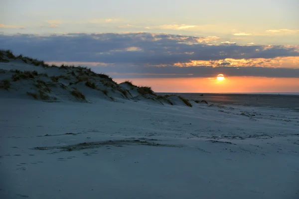 日落海滩泰尔斯海灵岛 — 图库照片