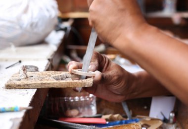 Küçük Buda resim için Tay zanaat çerçeve 