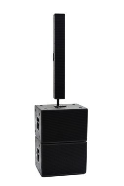 Akustik sistem sol görünümü