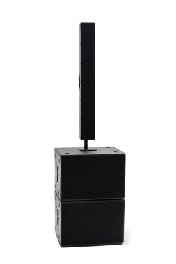 Akustik sistem sol görünümü