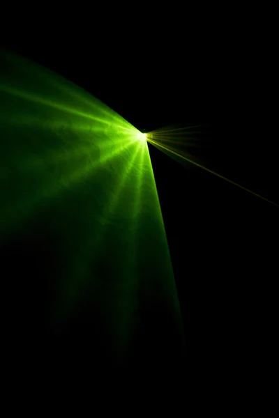 Feixe de laser não um fundo preto — Fotografia de Stock