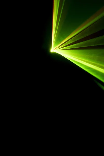 Raggio laser non uno sfondo nero — Foto Stock