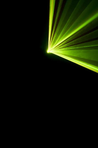 Raggio laser non uno sfondo nero — Foto Stock