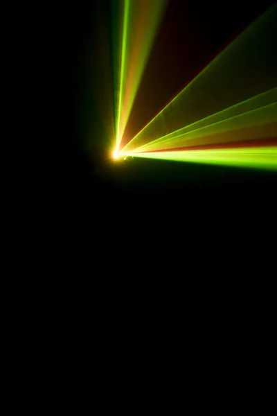 laser beam not a black background