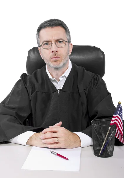 Middle aged judge — Stock Photo, Image