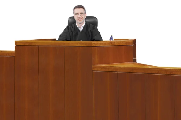 Orta yaşlı yargıç — Stok fotoğraf