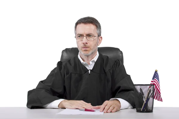 Middle aged judge — Stock Photo, Image