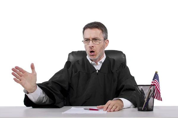 Middle aged judge — Stock Photo, Image