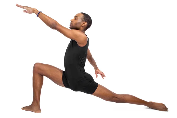 Male ballet dancer showing flexibility — Stock Photo, Image