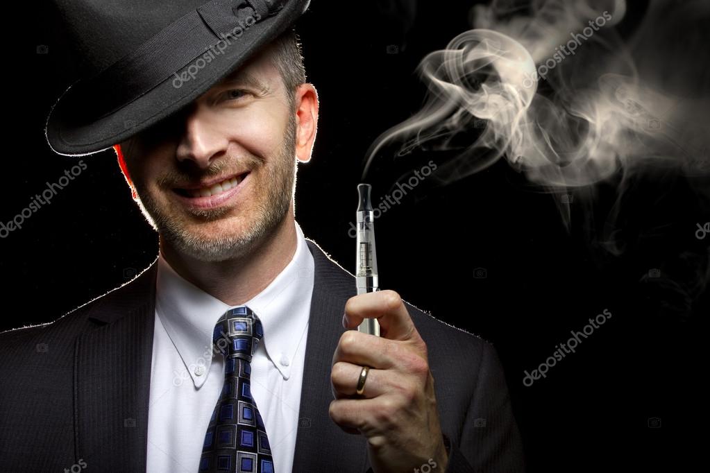 smoking a vapor Stock by ©innovatedcaptures 60437695