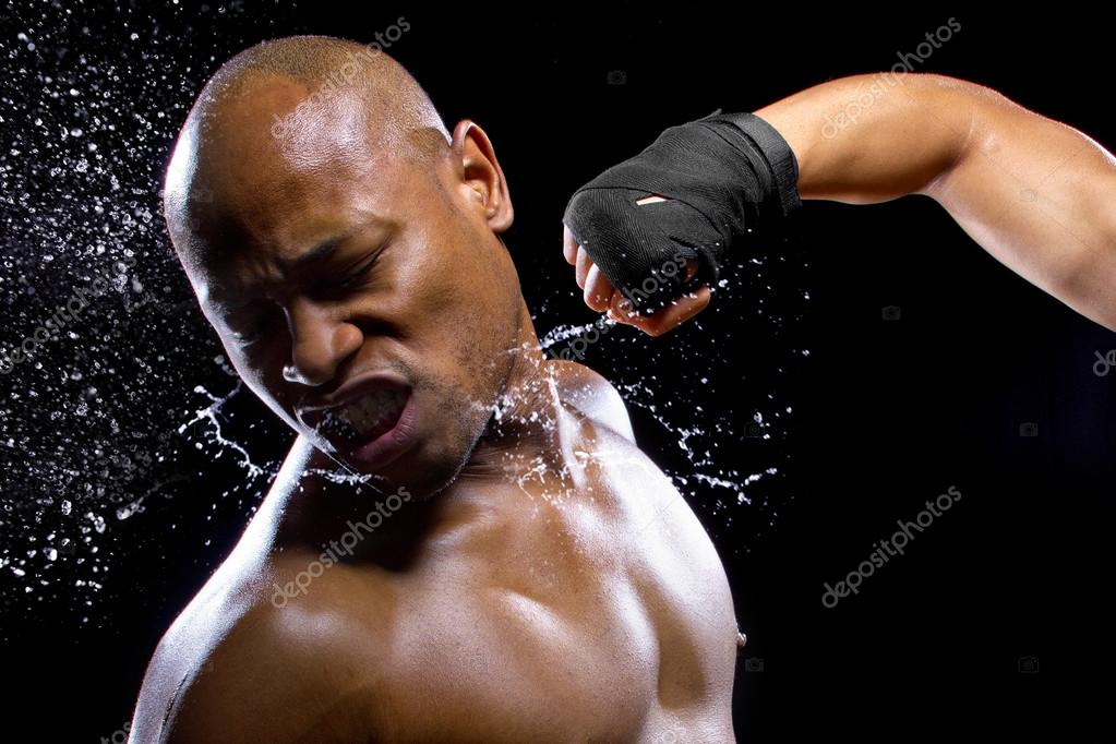 Sparring mma fighters — Stock Photo © innovatedcaptures 67748989