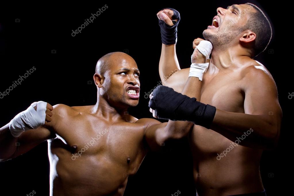 Sparring mma fighters — Stock Photo © innovatedcaptures 67750255