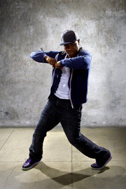 Siyah erkek hip hop dans