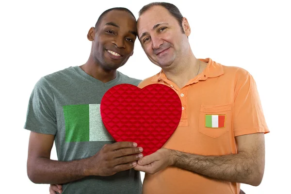 Male gay couple — Stock Photo, Image