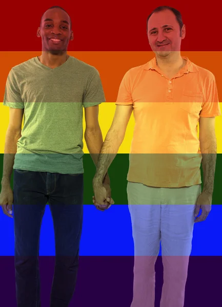 Social media to celebrate legalization of same-sex marriage — Stockfoto