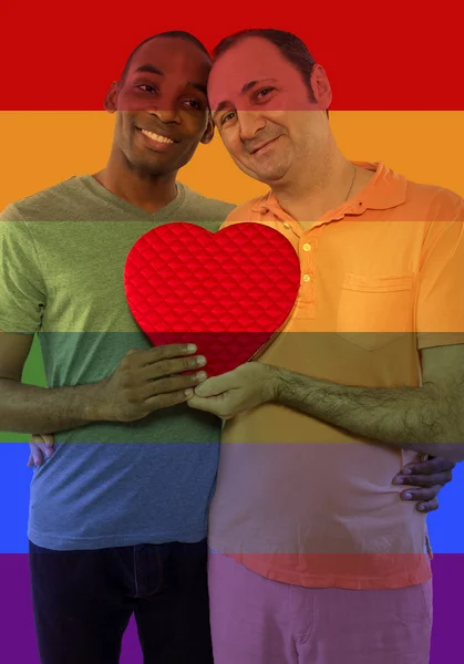 Social media to celebrate legalization of same-sex marriage — Stock Photo, Image