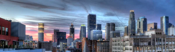 Financial District of Downtown Los Angeles — Stock Photo, Image