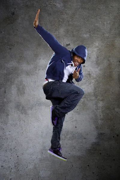 Pausa ballerino salto — Foto Stock