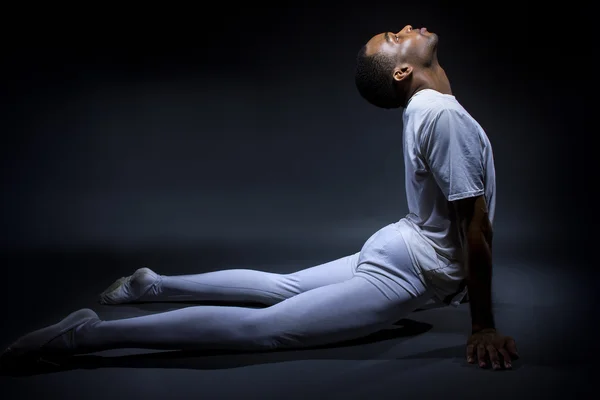 Black male dancer — Stock Photo, Image